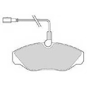 Колодки тормозные дисковые передний для CITROEN JUMPER(230,230L,230P) / FIAT DUCATO(230,230L) / PEUGEOT BOXER(230L,230P,ZCT#) <b>MAPCO 6563 / 141053-203</b>