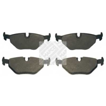 Колодки тормозные дисковые задний для BMW 3(E30,E36), 5(E34), 7(E32), Z3(E36) <b>MAPCO 6451 / 181051</b>