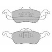Колодки тормозные дисковые передний для FORD FOCUS(DAW,DBW,DFW,DNW) <b>MAPCO 6487 / 181264</b>