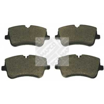 Колодки тормозные дисковые передний для MERCEDES C(CL203,S203,W203), CLC(CL203), CLK(A209,C209), SLK(R171) <b>MAPCO 6034 / 181369-701</b>