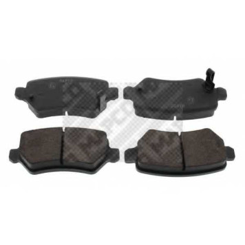 Колодки тормозные дисковые задний для CHEVROLET ASTRA, CORSA / OPEL ASTRA, COMBO, CORSA, MERIVA, ZAFIRA <b>MAPCO 6605 / 181622</b>