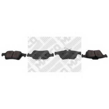 Колодки тормозные дисковые задний для CHEVROLET VECTRA / CITROEN C5 / FORD C-MAX, FOCUS, KUGA, TOURNEO CONNECT, TRANSIT CONNECT / MAZDA 3, 5, PREMACY / OPEL GT, SIGNUM, VECTRA / PEUGEOT 508 / RENAULT LAGUNA / SAAB 9-3, 9-3X, 9-5 / VOLVO C30, C70, S40, V40