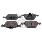 Колодки тормозные дисковые передний для FORD C-MAX, ECOSPORT, FOCUS, KUGA, TRANSIT CONNECT / MAZDA 3, 5, PREMACY / VOLVO C30, C70, S40, V50 <b>MAPCO 6709</b>