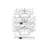 Колодки тормозные дисковые передний для FORD GALAXY, MONDEO, S-MAX / LAND ROVER FREELANDER, RANGE ROVER EVOQUE / VOLVO S60, S80, V60, V70, XC70 CROSS COUNTRY, XC70 <b>MAPCO 6853</b>