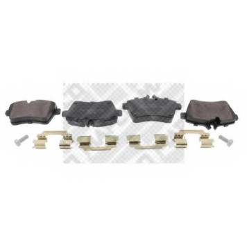 Колодки тормозные дисковые передний для MERCEDES A(W169), B(W245) <b>MAPCO 6918</b>