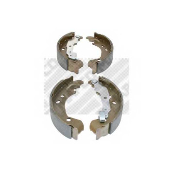 Комплект тормозных колодок задний для NISSAN MICRA(K12), NOTE(E11) / RENAULT CLIO(BR0/1,CR0/1,KR0/1#), MODUS(F/JP0#) <b>MAPCO 8141</b>