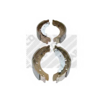 Комплект тормозных колодок задний для PEUGEOT 206(2A/C,2E/K,T3E) <b>MAPCO 8324</b>