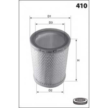 Фильтр воздушный MECAFILTER EL3413