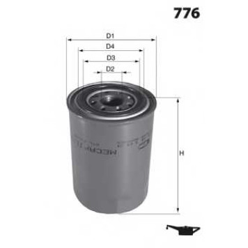 Фильтр масляный MECAFILTER ELH4145