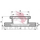 Тормозной диск MERITOR MBR5063