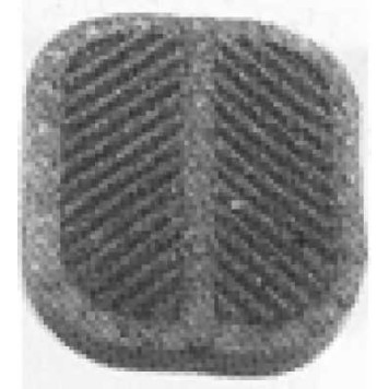 Накладка на педаль, педаль сцепления Metalcaucho 00411