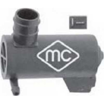 Водяной насос стеклоочистителя Metalcaucho 02056