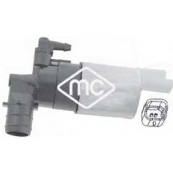 Водяной насос стеклоочистителя Metalcaucho 02072