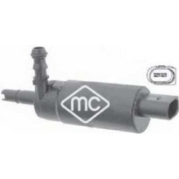 Водяной насос системы очистки фар Metalcaucho 02075