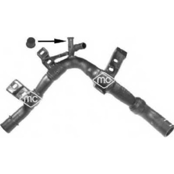 Трубка охлаждающей жидкости Metalcaucho 03222