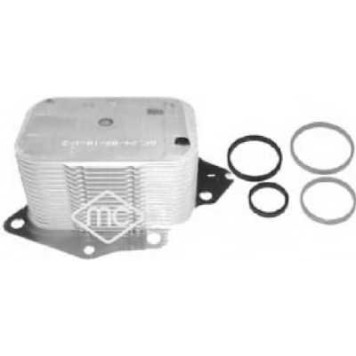 Масляный радиатор масла двигателя Metalcaucho 05740