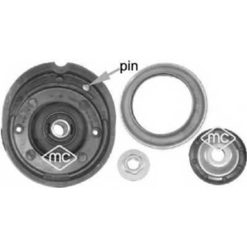 Ремкомплект опоры стойки амортизатора Metalcaucho 05876