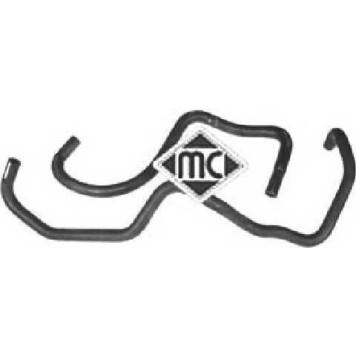 Шланг радиатора Metalcaucho 08960