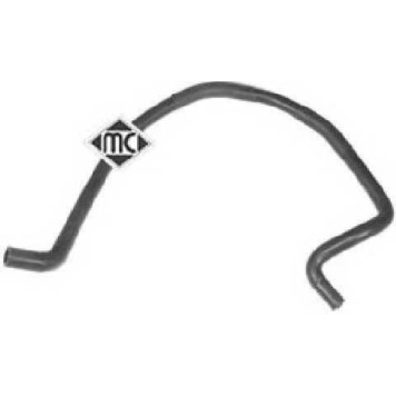 Шланг радиатора Metalcaucho 08995