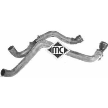 Шланг радиатора Metalcaucho 09078