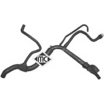 Шланг радиатора Metalcaucho 09107