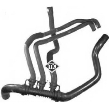 Шланг радиатора Metalcaucho 09170