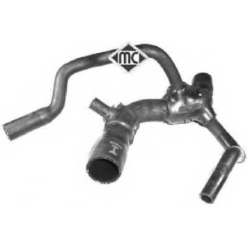 Шланг радиатора Metalcaucho 09291