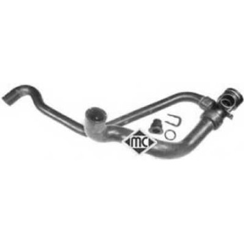 Шланг радиатора Metalcaucho 09312