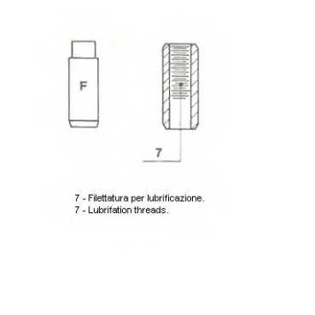 Направляющая втулка клапана METELLI 01-2326-1