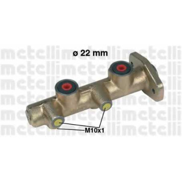 Главный тормозной цилиндр METELLI 05-0170