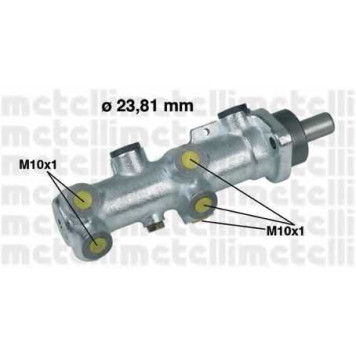 Главный тормозной цилиндр METELLI 05-0240