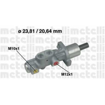 Главный тормозной цилиндр METELLI 05-0576
