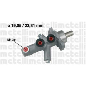 Главный тормозной цилиндр METELLI 05-0622