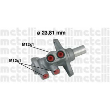 Главный тормозной цилиндр METELLI 05-0639