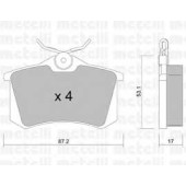 Колодки тормозные дисковые для AUDI A1, A2, A3, A4, A6, A8, ALLROAD, TT / CITROEN BERLINGO, C2, C3, C4, C8, DS3, XSARA / FIAT ULYSSE / FORD FIESTA, GALAXY / HONDA CIVIC / LANCIA PHEDRA / PEUGEOT 1007, 2008, 307, 308, 807, PARTNER / SKODA FABIA, OCTAVIA, R