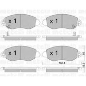 Колодки тормозные дисковые для FORD TRANSIT(FA# #,FB# #,FC# #,FD# #,FM# #,FN# #,FS# #,FZ# #) <b>METELLI 22-0320-0</b>