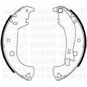 Комплект тормозных колодок для FIAT DOBLO(119,223) <b>METELLI 53-0081Y</b>