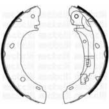 Комплект тормозных колодок для CITROEN JUMPER(230,230L,230P,244,Z#) / FIAT DUCATO(230,230L,244,Z#) / PEUGEOT BOXER(230L,230P,244,Z#,ZCT#) <b>METELLI 53-0082</b>