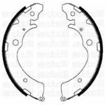 Комплект тормозных колодок для HONDA ACCORD(CA,CB), CAPA, CR(RD) / SUZUKI CARRY(FD), JIMNY(FJ) <b>METELLI 53-0154</b>