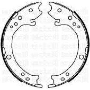Комплект колодок стояночной тормозной системы METELLI 53-0161