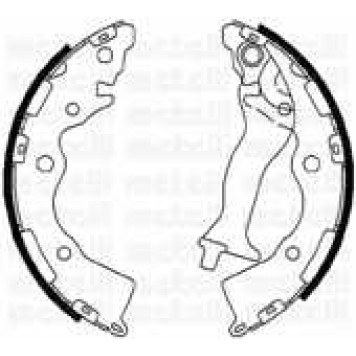 Комплект тормозных колодок для HYUNDAI ACCENT(MC) <b>METELLI 53-0182</b>