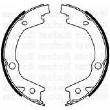 Комплект колодок стояночной тормозной системы METELLI 53-0184