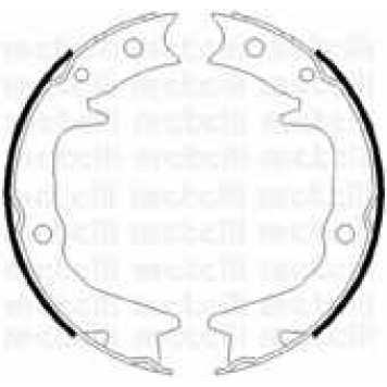 Комплект колодок стояночной тормозной системы METELLI 53-0265