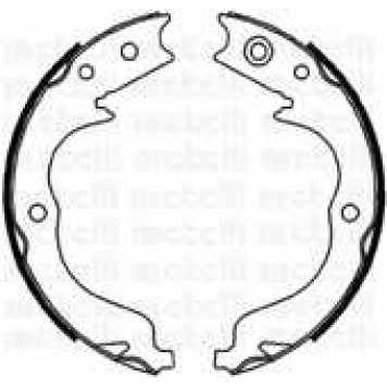 Комплект колодок стояночной тормозной системы METELLI 53-0268