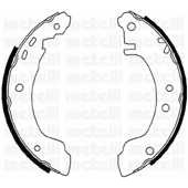 Комплект тормозных колодок для NISSAN ALMERA TINO(V10), PRIMERA(P10,W10) <b>METELLI 53-0283</b>