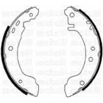 Комплект тормозных колодок для NISSAN ALMERA TINO(V10), PRIMERA(P10,W10) <b>METELLI 53-0283</b>