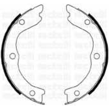Комплект колодок стояночной тормозной системы METELLI 53-0293
