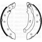 Комплект тормозных колодок для CITROEN C15, SAXO, XSARA, ZX / PEUGEOT 106, 206, 306 / RENAULT CLIO, LAGUNA, LOGAN EXPRESS, LOGAN, SANDERO/STEPWAY, THALIA, TWINGO / VOLVO V70 <b>METELLI 53-0350</b>