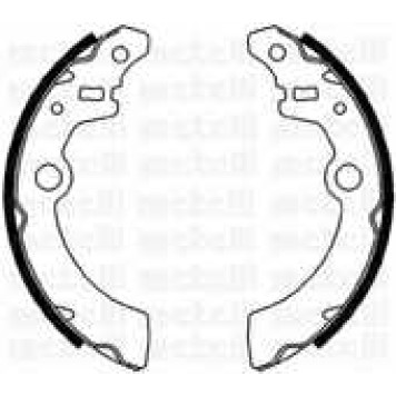 Комплект тормозных колодок для SUZUKI ALTO(HA24), IGNIS(FH), WAGON R+(MM) <b>METELLI 53-0404</b>