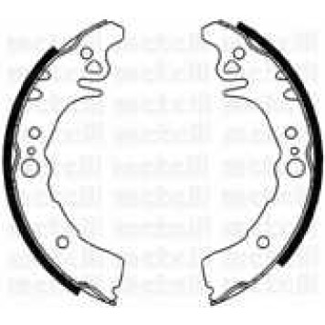 Комплект тормозных колодок для TOYOTA PLATZ(NCP1#), YARIS(NCP1#,NLP1#,SCP1#) <b>METELLI 53-0436</b>